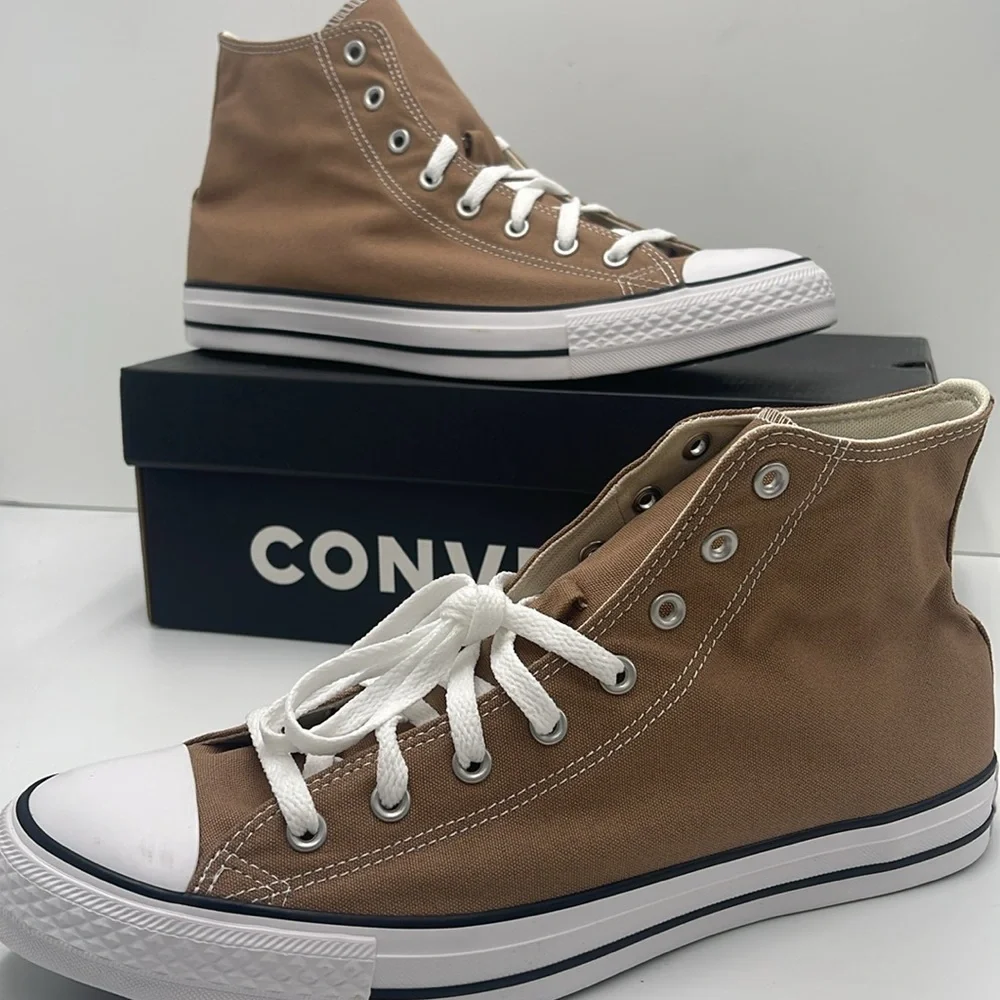 Converse Men’s All Star High Top Sneakers Chuck Taylor All Star High 'Hot Tea' - Picture 14 of 16